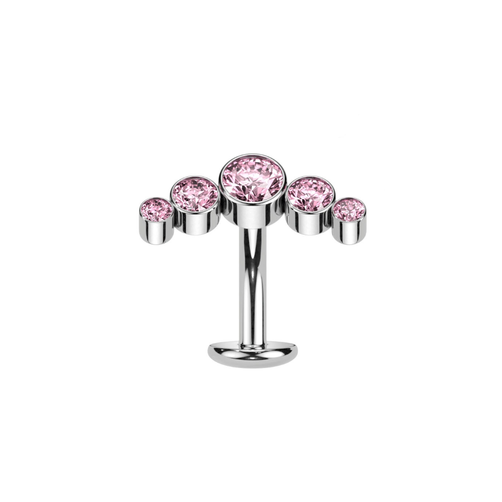 Bauchnabelpiercing Swarovski Kristallen klein