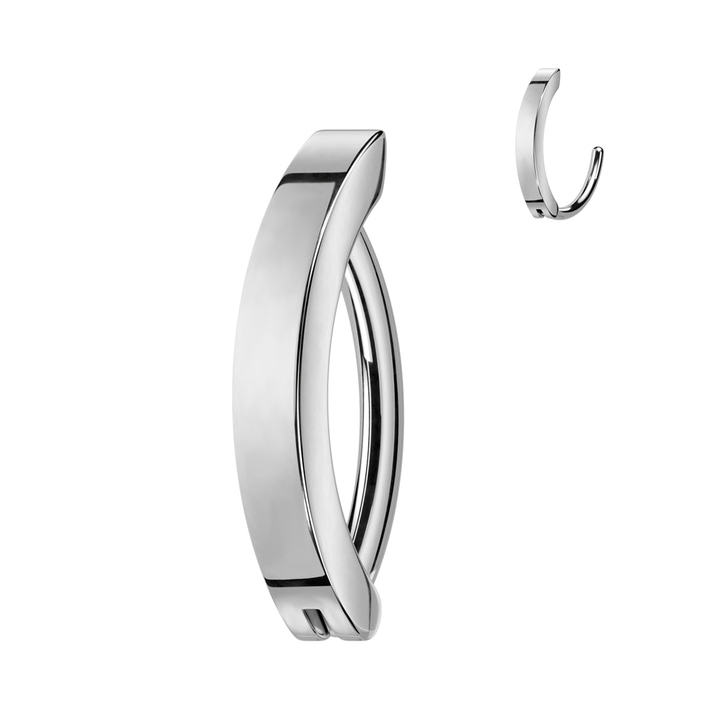 Bauchnabelpiercing Ring aus Titan