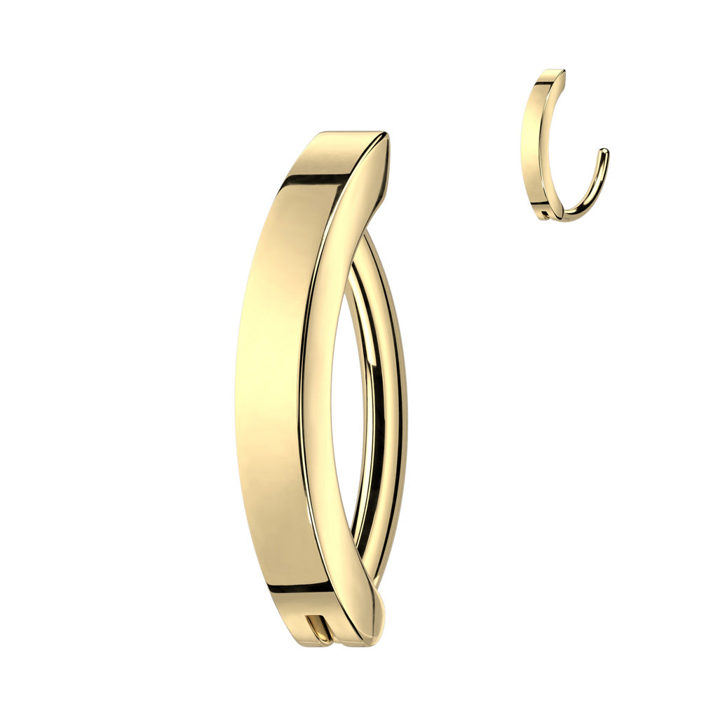 Bauchnabelpiercing Ring aus Titan