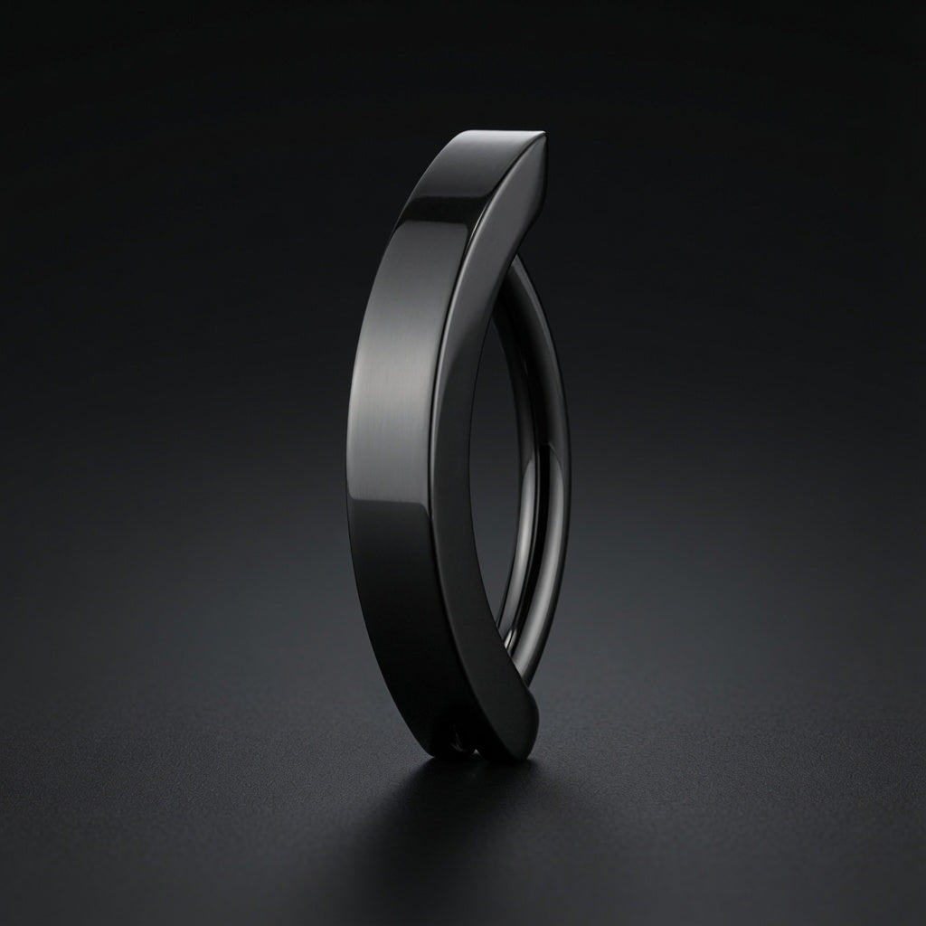 Bauchnabelpiercing Ring aus Titan