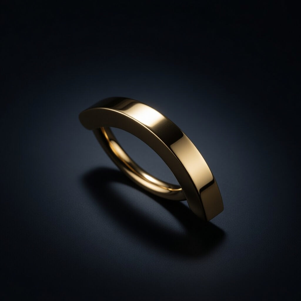 Bauchnabelpiercing Ring aus Titan