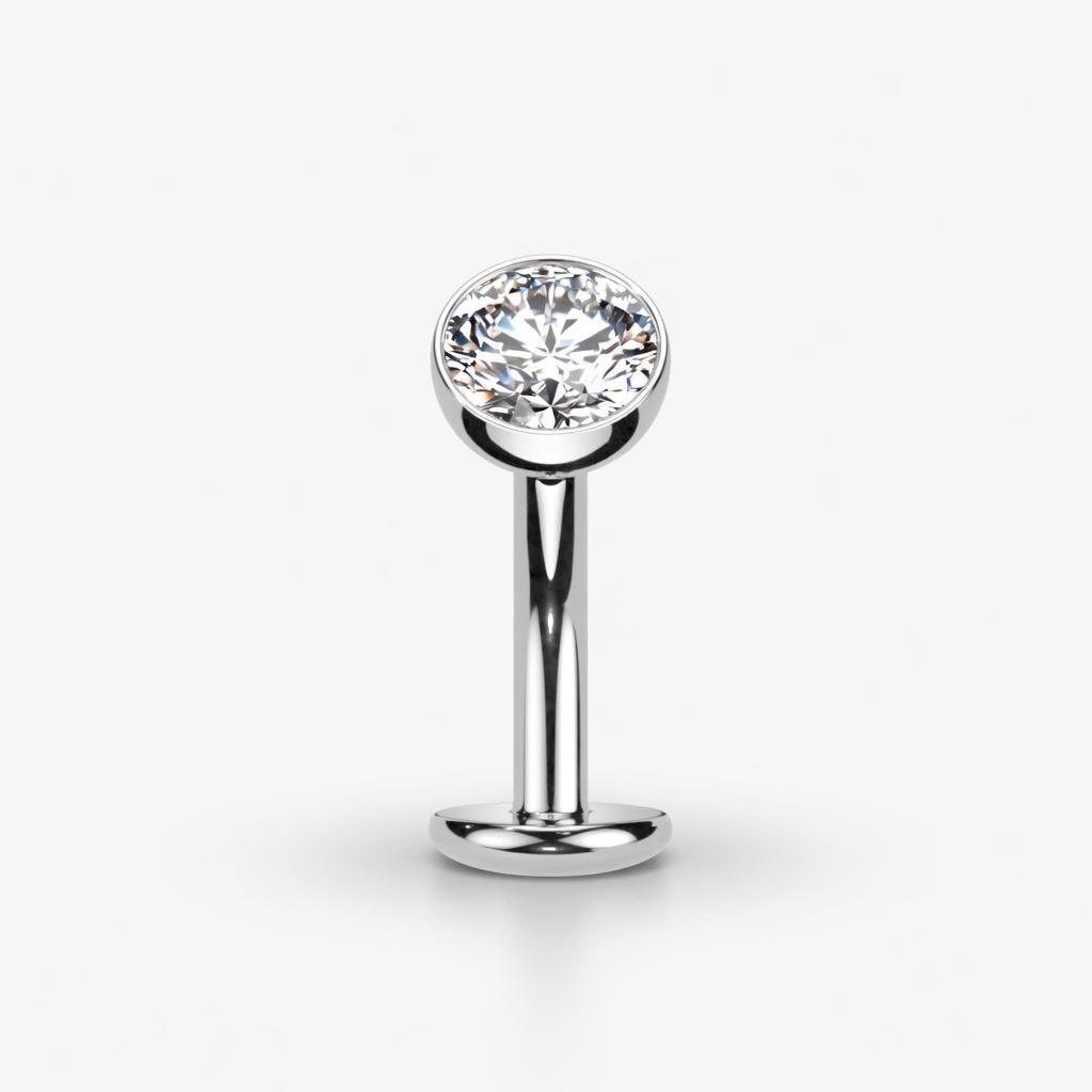 Bauchnabelpiercing aus Titan klein