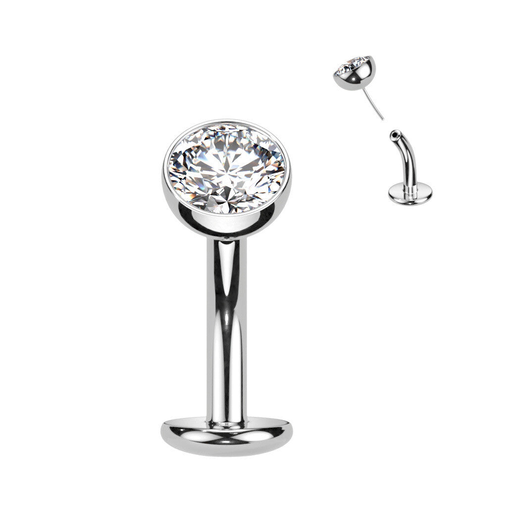 Bauchnabelpiercing aus Titan klein