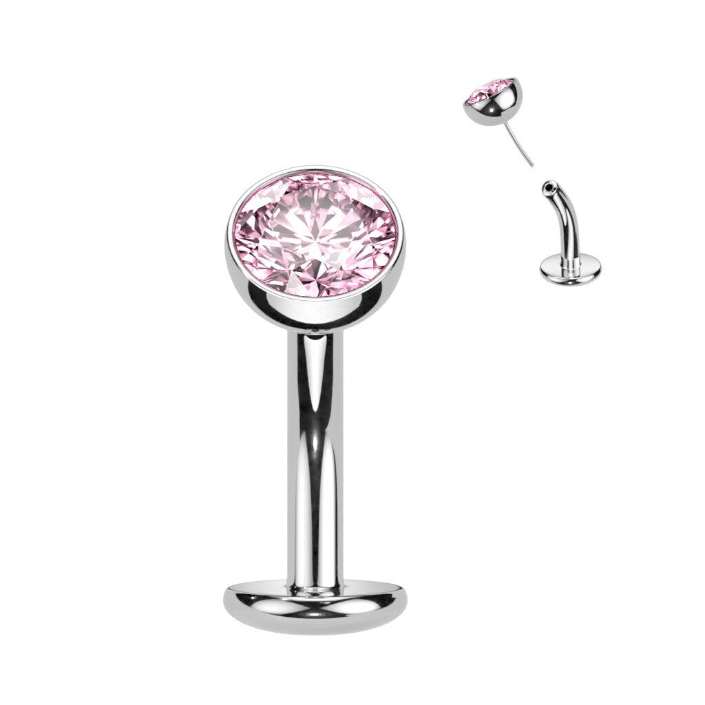 Bauchnabelpiercing aus Titan klein